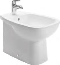 Bianco 2211000002 15,700 051760 2 Bidet monoforo a pavimento, con fissaggio incluso cm 8 x 35,5 Bianco