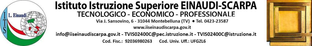 Circolare n. 31 Montebelluna, 22.9.18 Ai genitori degli alunni Alle classi Ai docenti della sede Einaudi E, p.