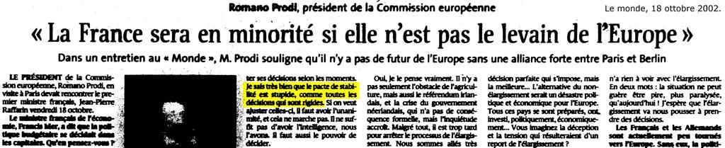 La riforma del Patto di Stabilità e Crescita Necessità di riforma dopo casi Francia e Germania.