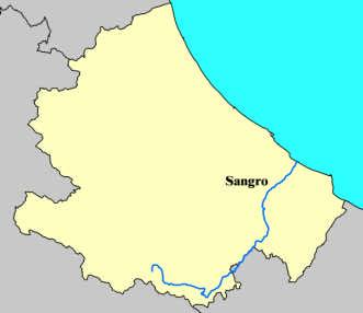 Fiume Sangro (Abruzzo) Fiume dell'italia centromeridionale (Abruzzo, Molise); 115 km; 1.515 km² di bacino.