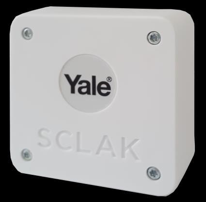 Cos è Yale SCLAK Yale SCLAK è un sistema di controllo accessi composto da un dispositivo installato sulle porte e da un App per smartphone connessa ad un sistema cloud Il dispositivo di porta è un