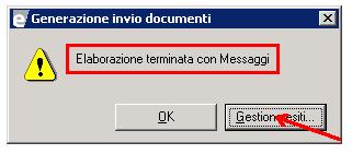 aperto il form con gli errori riscontrati : Leggere attentamente l errore e qualora non fosse chiaro e risolvibile potete inviare una mail