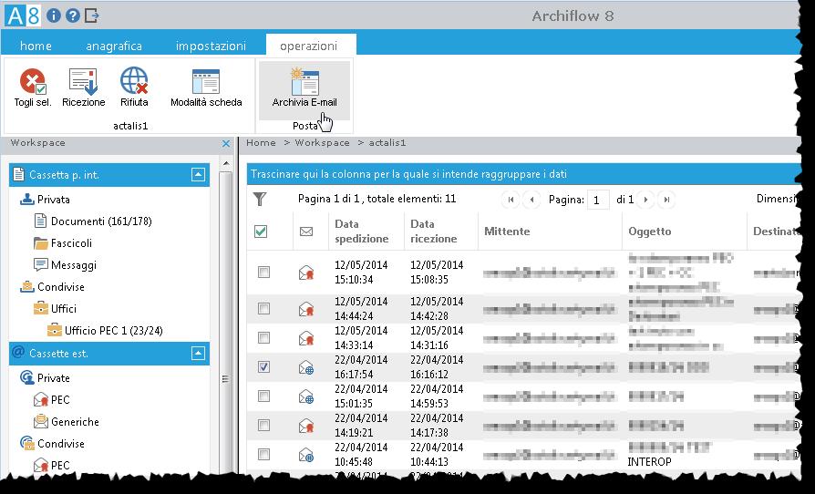 11 Scenario Scenario Errore 1. Il BPM Engine consulta il database temporaneo per leggere eventuali nuovi messaggi da spedire (task schedulato) 2.