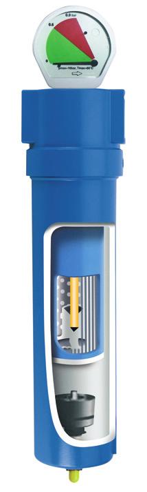UNA GAMMA COMPLETA DI FILTRI I filtri D possono trattare e filtrare inquinanti solidi e liquidi presenti nell aria compressa.