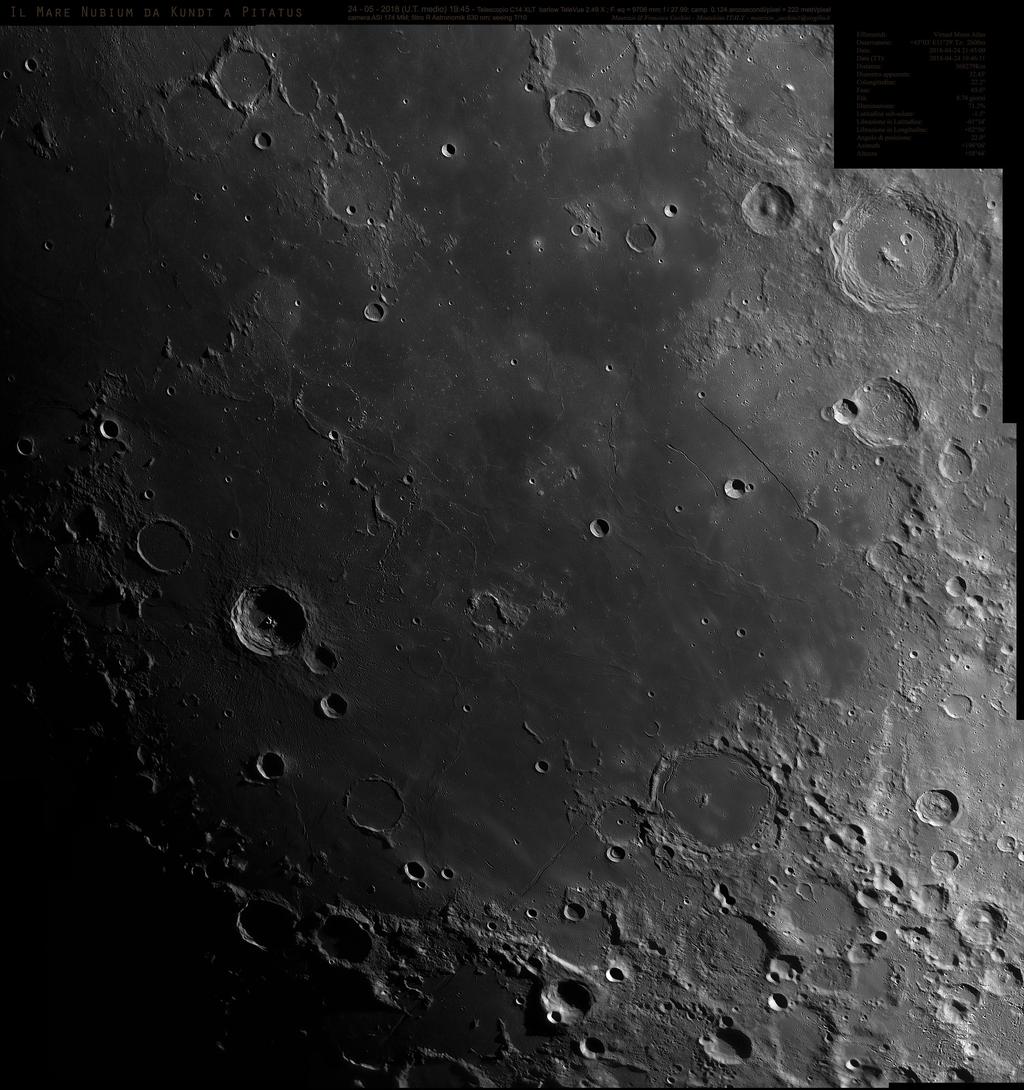 Le foto della Sezione di Ricerca Luna - UAI Mare Nubium 24-05-2018 Alle 19:45 T.U. SC 14 Barlow 2.