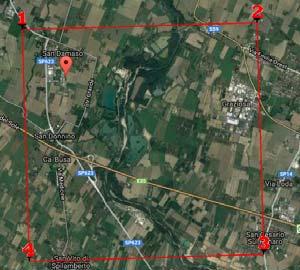 1 MODELLAZIONE GEOLOGICA DEL SITO - GEOLOGIA Il lotto di terreno oggetto di studi si colloca in zona industriale, a sud del centro abitato di San Damaso, in via Carriera Rosalba, alla quota