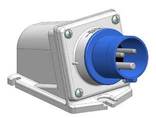 Pag.4 OPTIMA Series Nuove spine fisse da parete 16A e 32A Ulteriore estensione della serie Optima grazie ad una nuova gamma di spine fisse da parete da 16A e 32A IP44/54 e IP66/67/69.