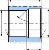 Varianti dei cuscinetti C F S M S 0 5 2 3 2 3 2 3 4 2 3 4 5 6 M S E 0 5 Scanalature NF E22-4 2 A 0 Ø Nominale 50 [.97] 2 3 4 Modulo,667 28 A B C E F G 5 [0.59] R 2.3 [R 0.09] 23.8 20 2 x M0 [0.94] [0.