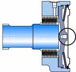 3 - Capocorda del freno senza tappo Eliminazione del foro e del tappo sul capocorda. (cfr. illustrazione qui a fianco) 5 - Irrigazione Aggiunta di un drenaggio supplementare sul coperchio.