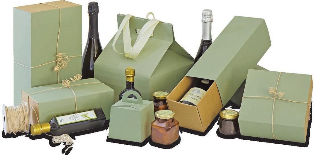 27 Verde Linea Gourmet per vasetti, bottiglie e prodotti gastronomici LA BOÎTE GOURMET 5 2 6 1 3