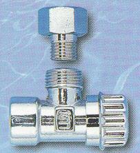 RUB.LAVATR.SQ.INCL.45ø1/2X3/4+VALV.