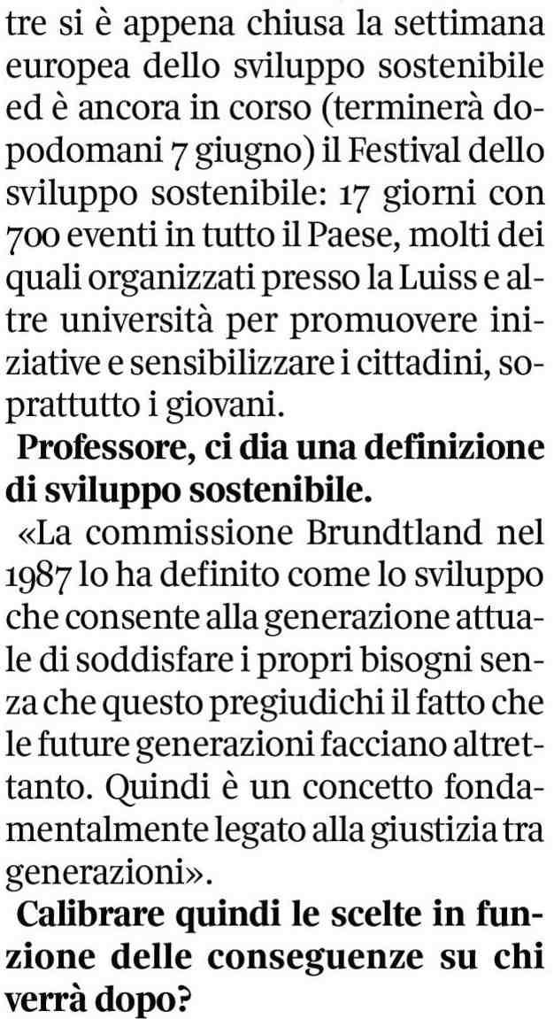 Giovannini, 61anni domani, lancia il suo appello non solo da economista,masullabasedellepassateesperienzedichiefstatisticiandell OCSE (2001-2009), poi di presidente dell Istat (fino al 2013) equindi