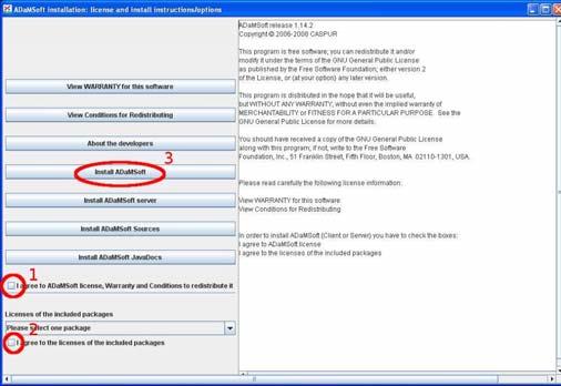 Ossia associato ad un archivio gestito dal software WinRAR; in questo caso l esecuzione del file non darà luogo all avvio dell installazione di ADaMSoft, bensì all apertura del file stesso.