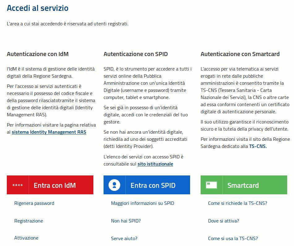 4. Accesso alla piattaforma online Per accedere alla piattaforma online collegarsi all indirizzo http://bandi.regione.sardegna.it/sipes.