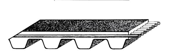 mm. T10 = passo entatura in mm. 440 = lunghezza primitiva in mm.