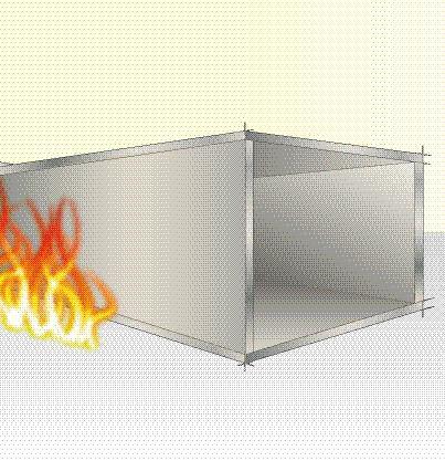 CONDOTTE E CANALINE FIREWALL TIPO DI utilizzo: PROTEzIONE CANALINE PER CAVI ELETTRICI EI 120 CLASSE 0/A1 FIREWALL 24+24 Rivestimento di canaletta porta cavi con resistenza al fuoco EI 120 costituita