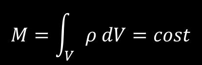 Equilibrio di fase (liquido-vapore) Siano V il volume occupato da S, x un generico punto di V e ρ(x) la