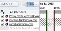 Creare eventi 3 Trovare un orario adeguato per tutti gli invitati Outlook: Pianificazione Calendar: trovi un orario Fai un solo clic sul tuo evento e scegli Modifica.