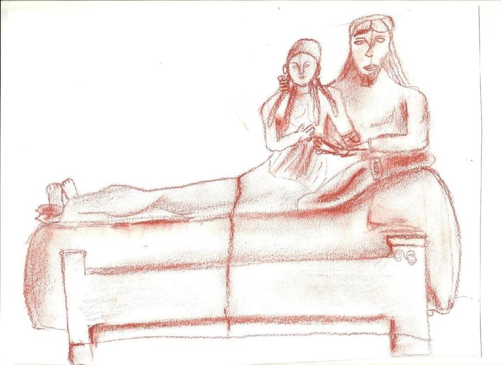 GLI ETRUSCHI Gli Etruschi tenevano in gran conto la donna, la casa diventava il regno della sposa che si occupava dei figli e contemporaneamente partecipava
