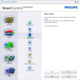 (clic tasto destro del mouse). Disabilitato rimuove SmartControl Premium dal menu contestuale.