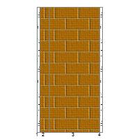 CARATTERISTICHE TERMICHE E IGROMETRICHE DEI COMPONENTI OPACHI secondo UNI EN 12831 - UNI EN ISO 6946 - UNI EN ISO 13370 Descrizione della struttura: spessore 30 cm Codice: M7 Trasmittanza termica