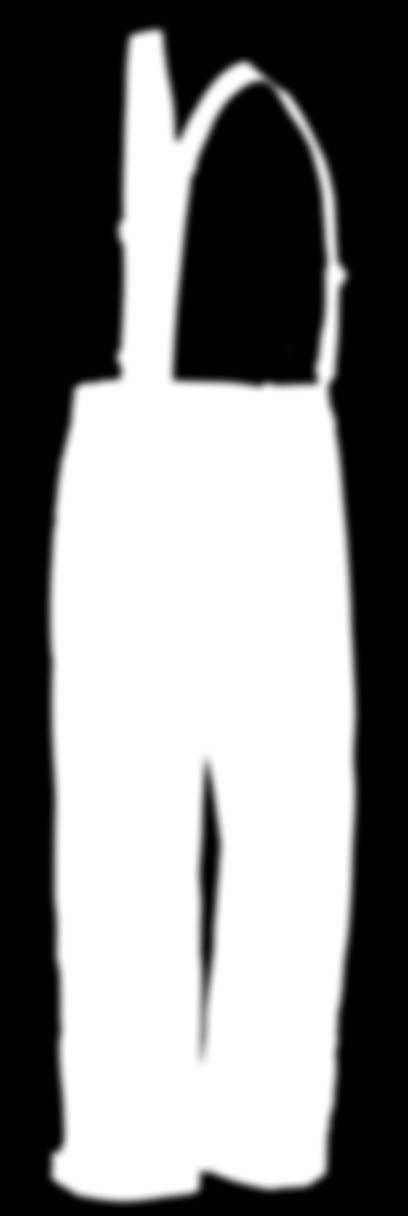 zip -1 tasca laterale -Zip davanti coperta da patta -Rinforzo su zona lombare -Pettorina staccabile con zip e brettelle regolabili
