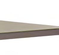 Impilabile. Table: aluminium frame, powder coated (polyester).