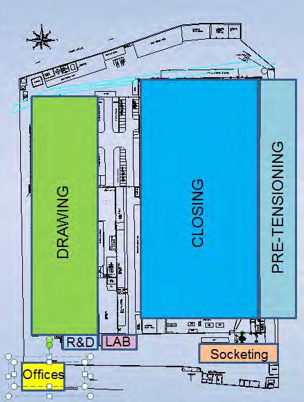 Stabilimento di Gardone VT Area: 36.