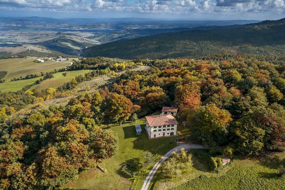 Siamo sul Monte Amiata, in provincia di