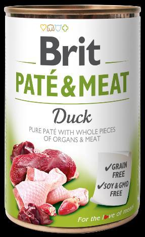 Duck 70% DI ANATRA E TACCHINO + PATE' DI CARNE PURA. Alimento completo per cani adulti.