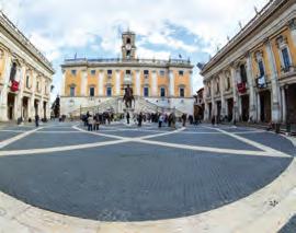 Capitolo 1 Civiltà Piazze rinascimentali (15º-16º secolo) q 21 La piazza del Campidoglio, il cuore di Roma,
