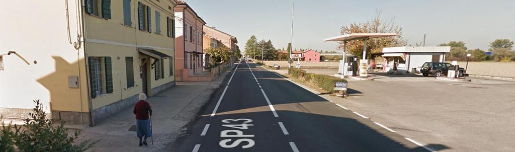 Criticità 1: pericolosità di via Moglia Il tratto di via Moglia che attraversa la frazione di Villanova presenta un eccessivo traffico di attraversamento e un eccessiva velocità di percorrenza.