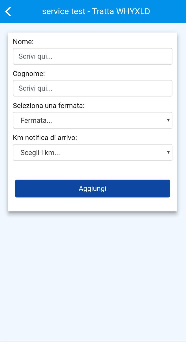 08 Passeggeri 43 // 48 COME AGGIUNGERE PASSEGGERI Per aggiungere un nuovo passeggero, si può procedere in due modi differenti: Cliccando sul pulsante omino presente a destra nell header bar della