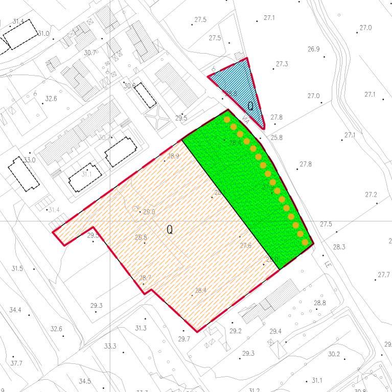 UTOE n 10 Le Lame Comparto Q-Q' L'area è posizionata alla periferia di Cenaia.