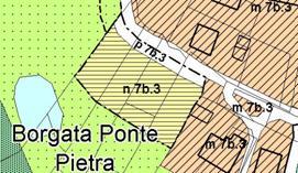 Art. 89.56 n 7b.3 UBICAZIONE : Borgata Pontepietra ( Distretto D7b - Tav. di PRGC 2e) Superficie territoriale Mq 2.