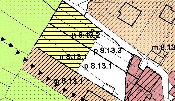 Art. 89.63 n 8.13.2 UBICAZIONE : L area è ubicata nelle adiacenze della borgata Pogolotti (Distretto DM1 - Tav di PRGC 2g) Superficie territoriale mq 1.