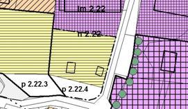 Art. 89.10 n 2.22 UBICAZIONE : L area è ubicata lungo la via Beale ( Distretto D2 - Tav di PRGC 2f) Superficie territoriale Mq 2.