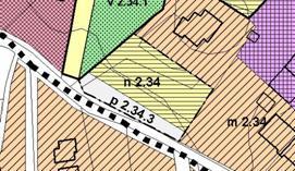 Art. 89.15 n 2.34 UBICAZIONE : L area è ubicata in via Colpastore ( Distretto D2 - Tav di PRGC 2g) Superficie territoriale Mq 1.