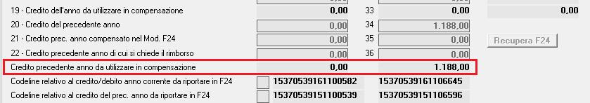 Vediamo in dettaglio le operazioni da eseguire Nella fase di chiusura della dichiarazione, il programma esegue le compensazioni tra i crediti compensabili (quindi anche l eventuale credito IVS anno