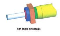 : Ø 12 x, mm (Ø 12 x 3, mm)*. 2 ( )* Dati relativi al campo di misura 0-0 mm.