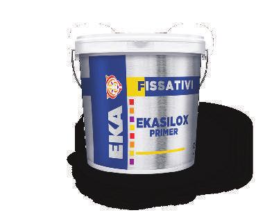 Resine e fissativi ekasil, resina, ekasilox, ekafix EKASIL primer Fondo monocomponente non pellicolante trasparente.