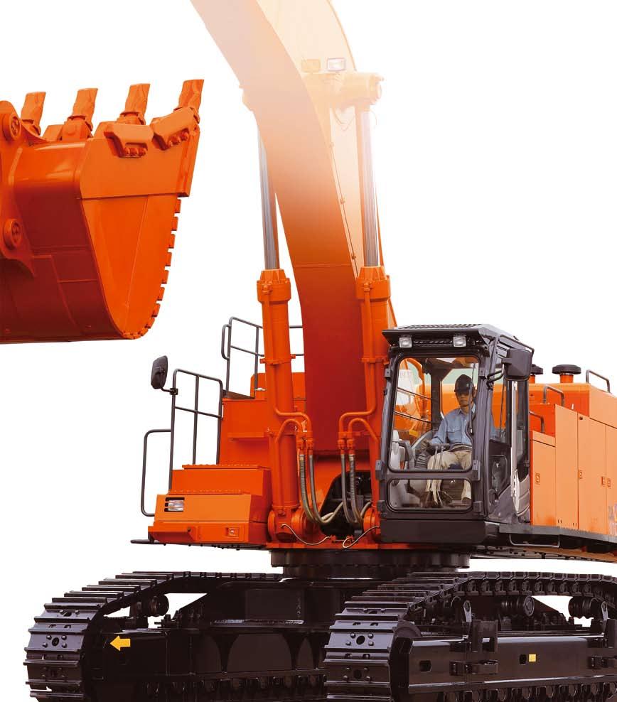 Serie ZAXIS-3 ESCAVATORE IDRAULICO Codice modello: ZX 870LCH-3 Potenza nominale motore: 397 kw (532