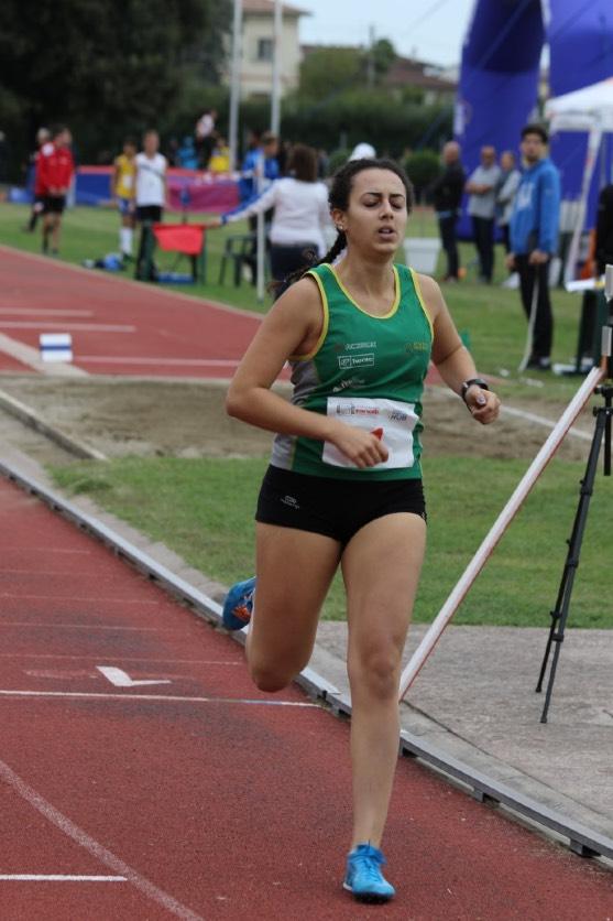 ATLETI DELL ANNO 2018 ALLIEVE VANESSA PIAZZOLA - Us Quercia Trentingrana Medaglia di Bronzo ai Campionati Italiani Allieve indoor nei 1000 metri