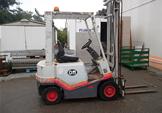 Autoveicoli R.G.E. 716/2017 N 1 CARRELLO ELEVATORE FIAT SPA TIPO DI-15C PORTATA 4000 KG.