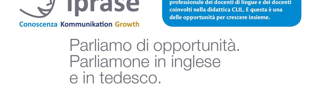 01 CUP C79J15000600001 FORMAZIONE TRILINGUISMO CORSO CLIL TEDESCO - SCUOLA PRIMARIA Iniziativa riservata a insegnanti di Scuola Primaria Riferimento DGP 296 del 2 marzo 2015