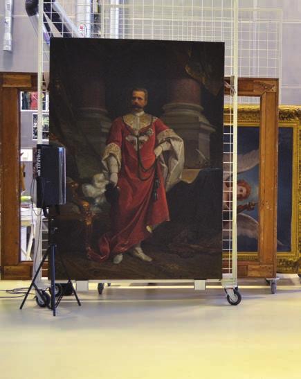 murali strappati del Museo Egizio di Torino Conservazione e restauro dell arte contemporanea: progetti di documentazione e ricerca Grandi dipinti su tela dai