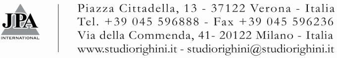 Avv. GIORGIO ASCHIERI* Rag. Comm. SIMONETTA BISSOLI* Dott. Comm. MARCO GHELLI* Dott. Comm. ALBERTO MION* Dott. Comm. ALBERTO RIGHINI* Avv. ANTONIO RIGHINI* Dott. MONICA SECCO* Avv.