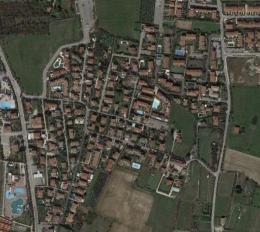 LOCALITA PAIARI SCHEDA 3 Comune di Lazise Provincia di Verona Indirizzo: Località Paiari Lazise Individuazione planimetrica Dati stereometrici: numero piani fuori terra : 2 Inquadramento del contesto