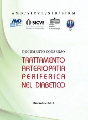 Consensus Italiana sul trattamento del Piede Diabetico Ischemico Italian consensus document on PAD treatment in diabetics Italian