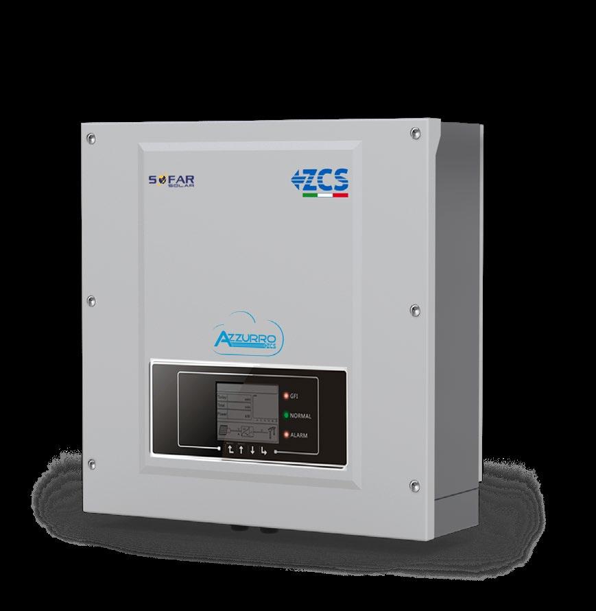 AZZURRO - INVERTER DI STRINGA TRIFASE 3.3KTL/4.4KTL/5.5KTL/6.6KTL 8.